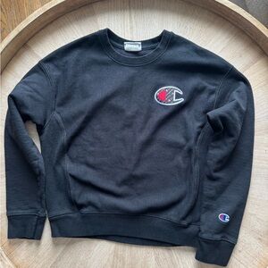 Champion Women’s Black Crewneck Sweater